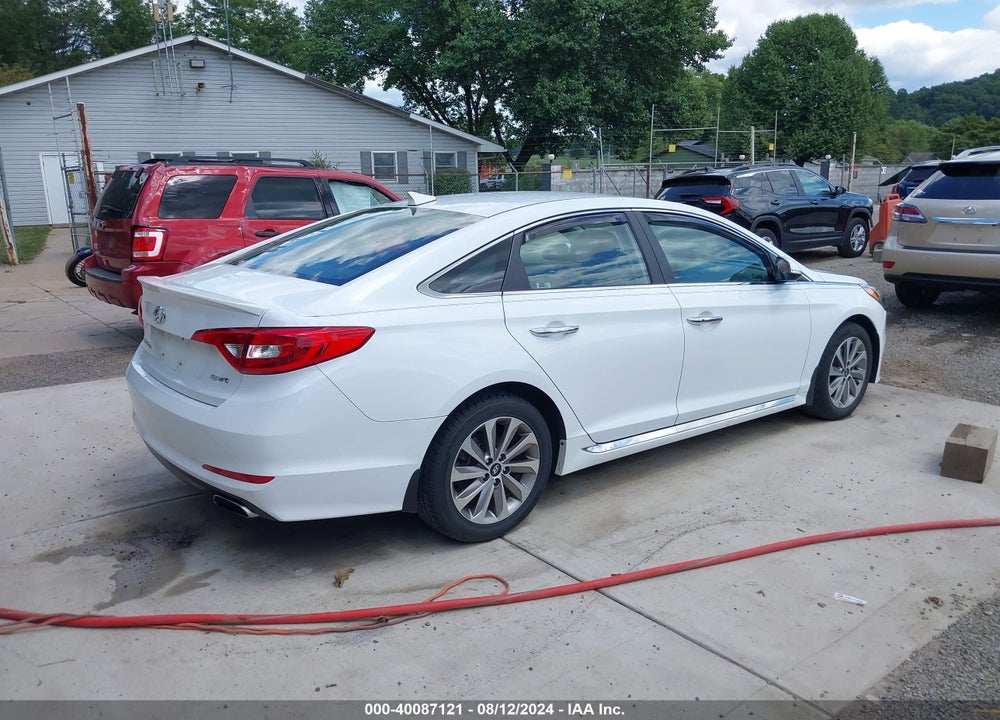 2016 HYUNDAI SONATA SPORT VIN: 5NPE34AF2GH366918