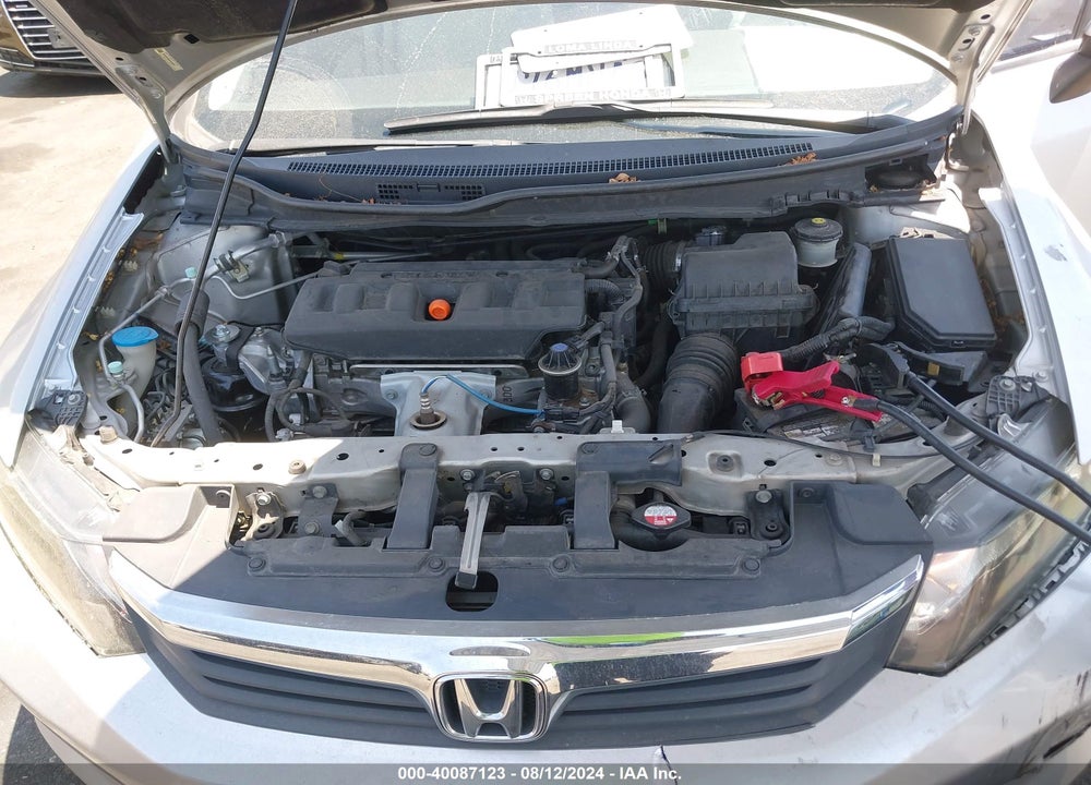 2012 HONDA CIVIC LX VIN: 19XFB2F56CE344642