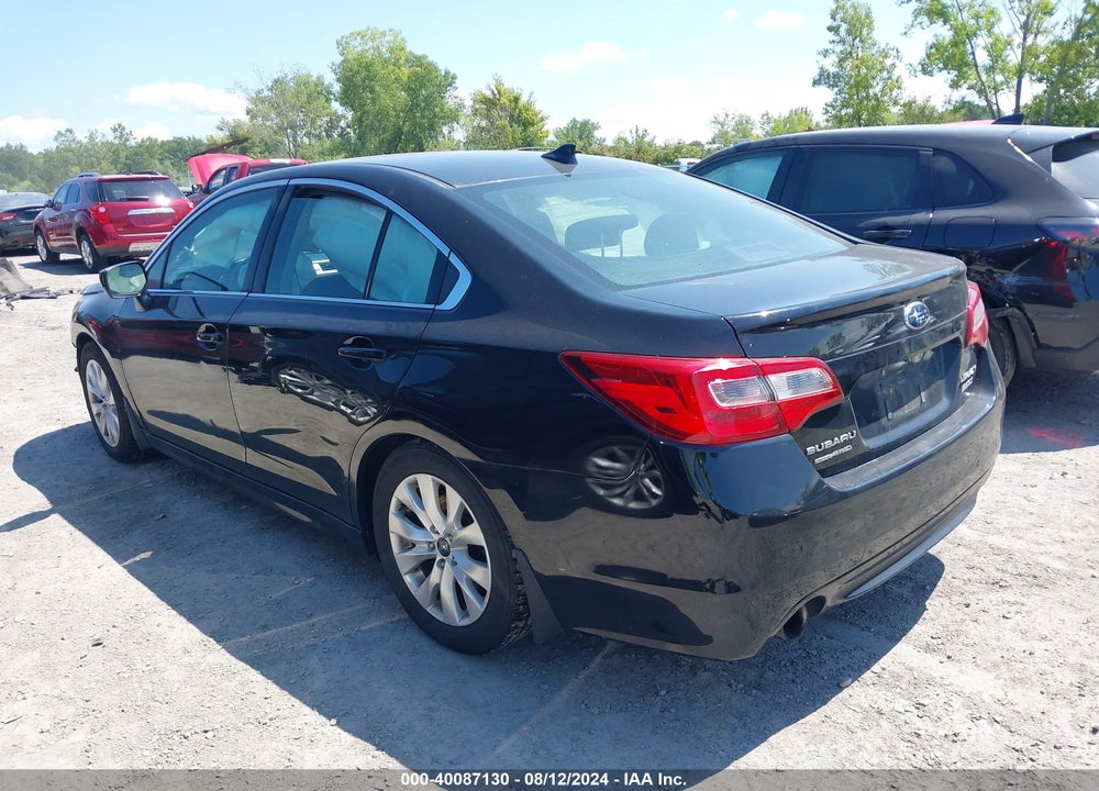 2016 SUBARU LEGACY 2.5I PREMIUM VIN: 4S3BNAC66G3061040