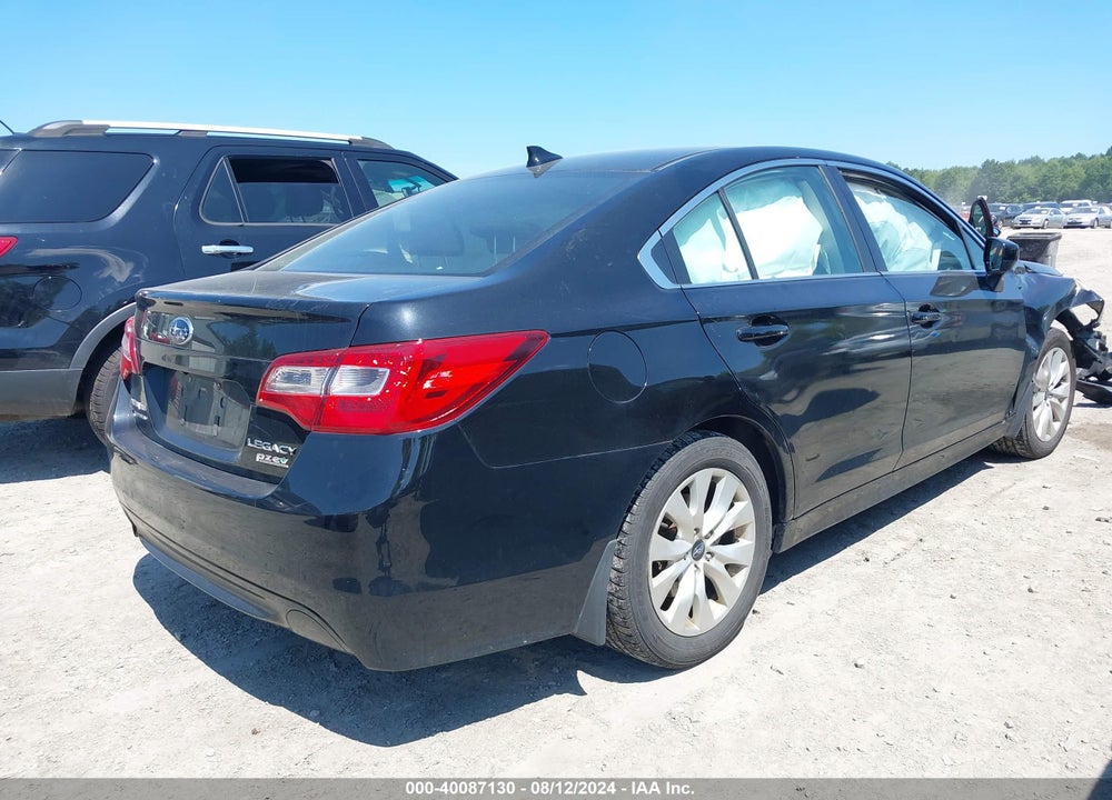2016 SUBARU LEGACY 2.5I PREMIUM VIN: 4S3BNAC66G3061040