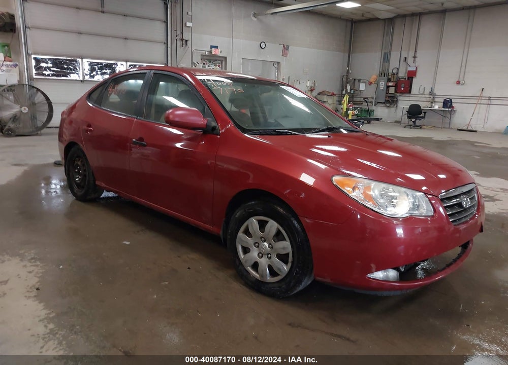 2009 HYUNDAI ELANTRA GLS VIN: KMHDU46D49U690909