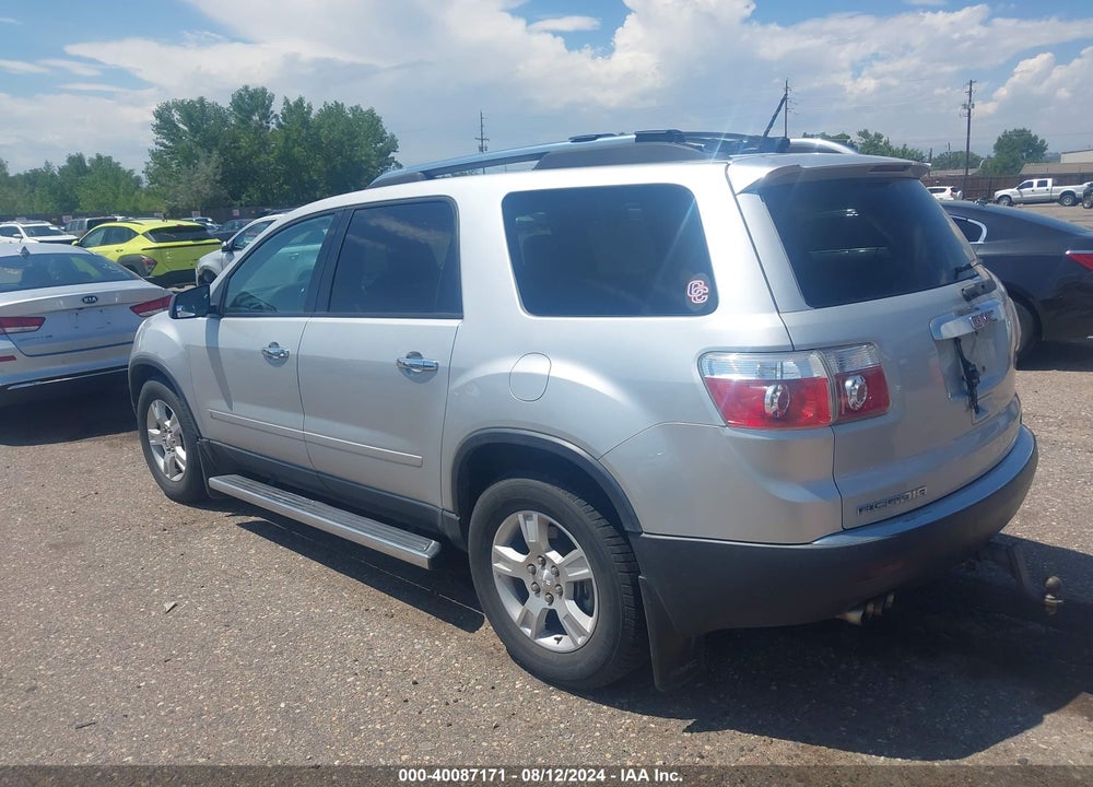 2009 GMC ACADIA SLE-1 VIN: 1GKEV13D89J137355