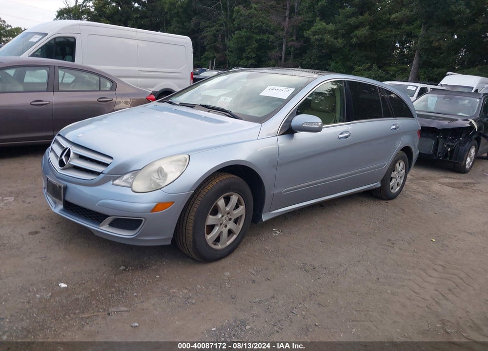 2007 MERCEDES-BENZ R 350 4MATIC VIN: 4JGCB65E77A048884