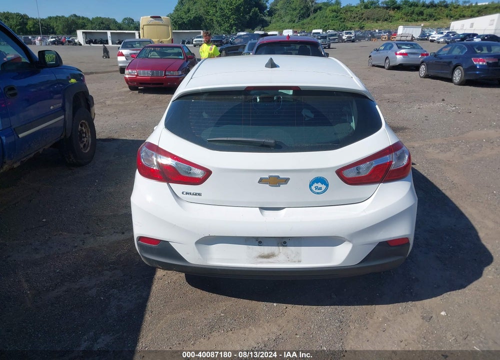 2019 CHEVROLET CRUZE LS VIN: 3G1BC6SM8KS552501