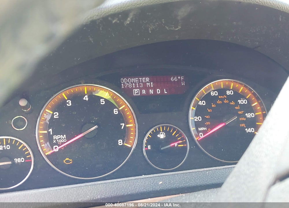2009 SATURN OUTLOOK XR VIN: 5GZER23D09J146460
