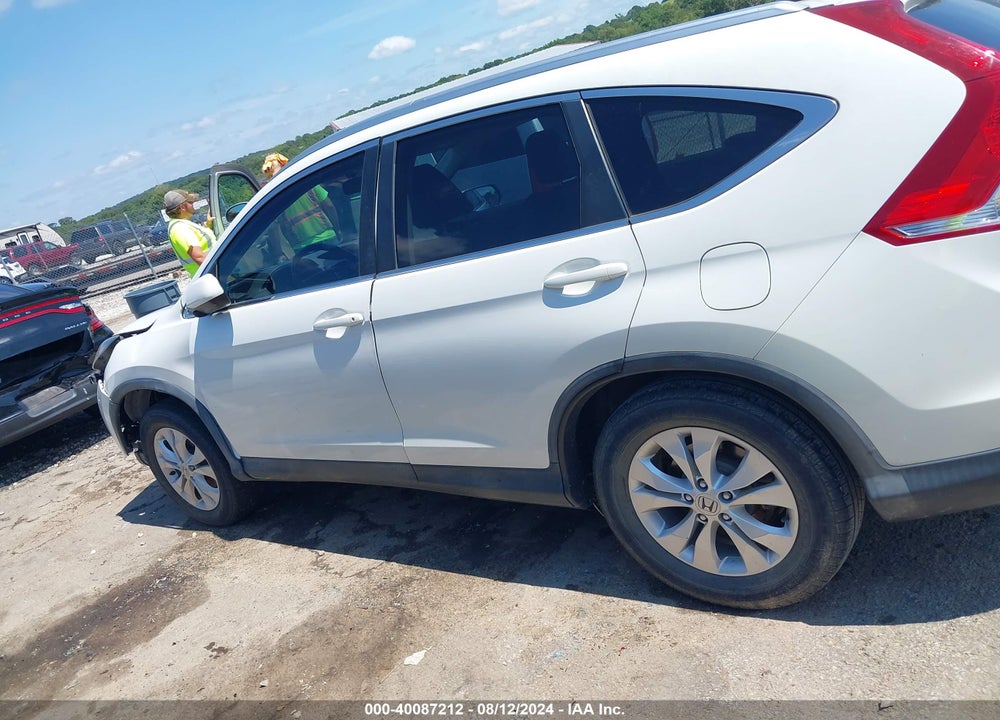 2014 HONDA CR-V EX-L VIN: 5J6RM3H72EL017428