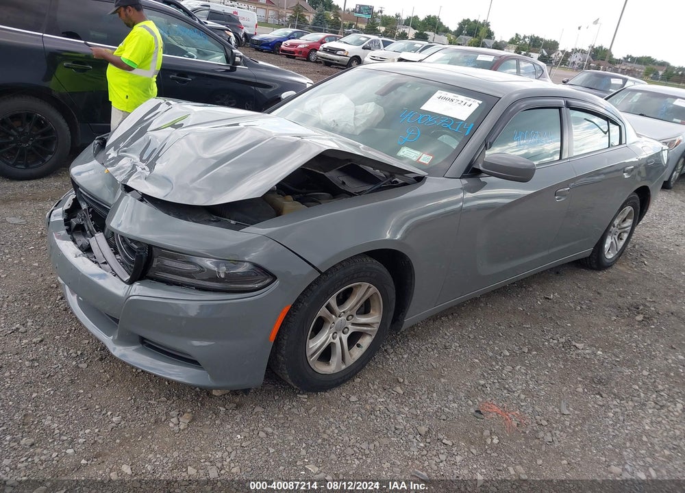 2019 DODGE CHARGER SXT RWD VIN: 2C3CDXBG4KH714964