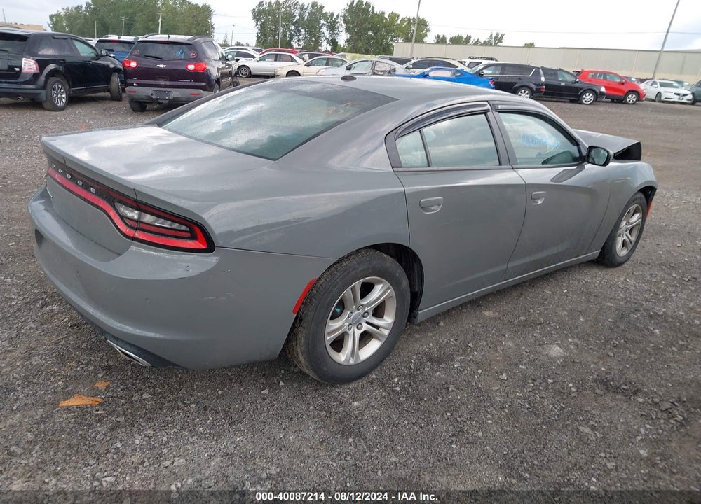2019 DODGE CHARGER SXT RWD VIN: 2C3CDXBG4KH714964