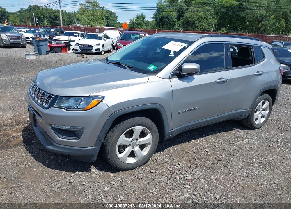 2018 JEEP COMPASS LATITUDE 4X4 VIN: 3C4NJDBB2JT321096