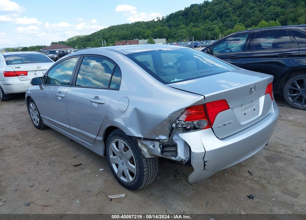 2007 HONDA CIVIC LX VIN: 1HGFA16547L040799