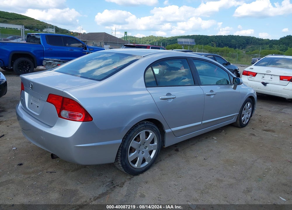 2007 HONDA CIVIC LX VIN: 1HGFA16547L040799