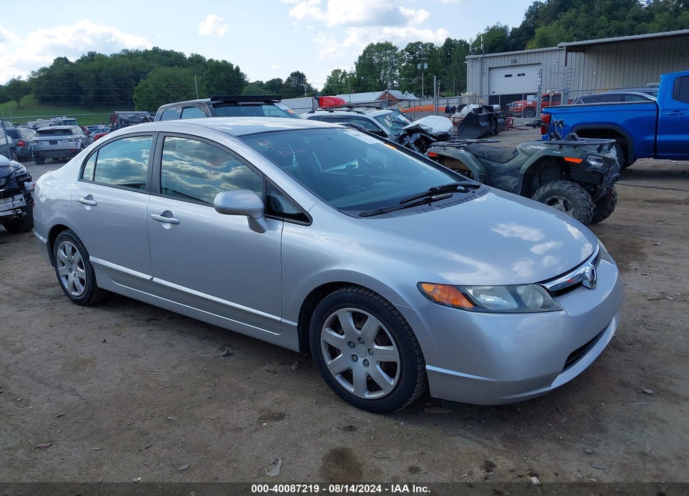 2007 HONDA CIVIC LX VIN: 1HGFA16547L040799