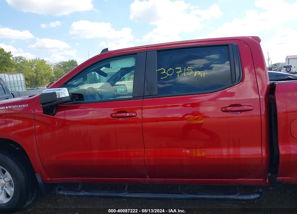 2022 CHEVROLET SILVERADO 1500 LTD 4WD SHORT BED LT VIN: 1GCUYDED4NZ112736