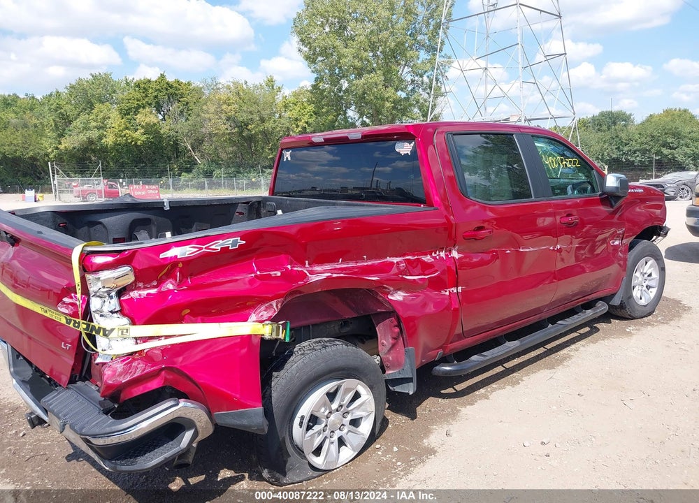 2022 CHEVROLET SILVERADO 1500 LTD 4WD SHORT BED LT VIN: 1GCUYDED4NZ112736