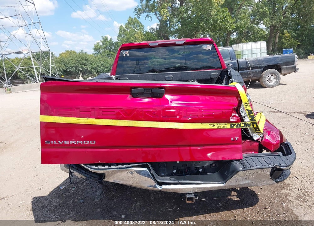 2022 CHEVROLET SILVERADO 1500 LTD 4WD SHORT BED LT VIN: 1GCUYDED4NZ112736