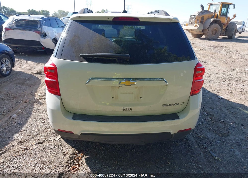 2016 CHEVROLET EQUINOX LT VIN: 2GNALCEK5G6104189