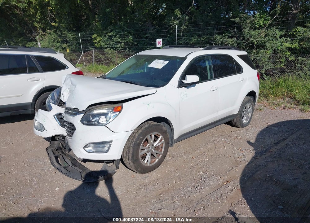 2016 CHEVROLET EQUINOX LT VIN: 2GNALCEK5G6104189