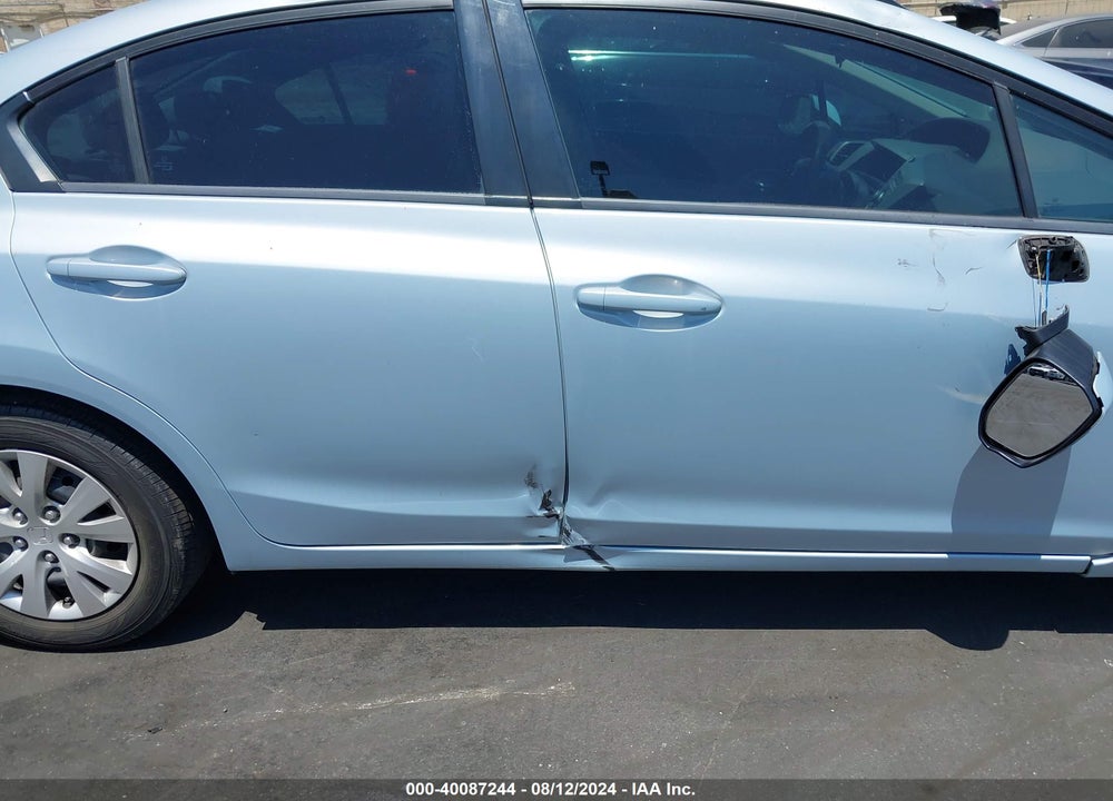 2012 HONDA CIVIC LX VIN: 2HGFB2F58CH530107