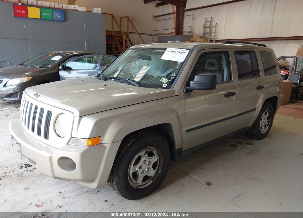 2009 JEEP PATRIOT SPORT VIN: 1J4FF28B79D173444