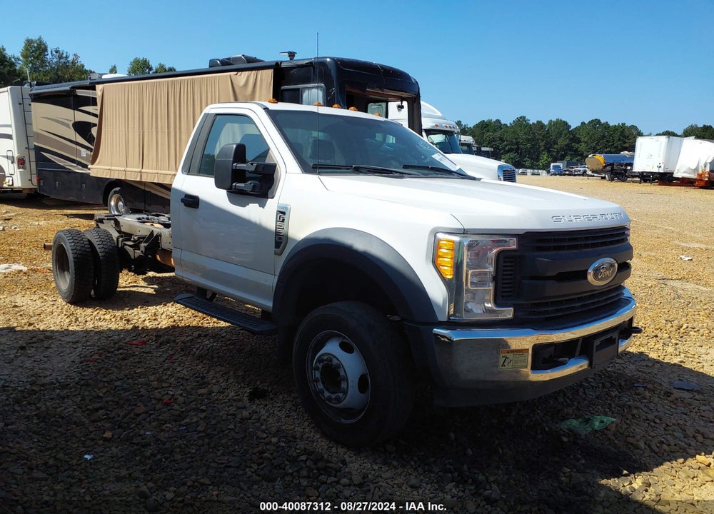 2017 FORD F-550 CHASSIS XL VIN: 1FDUF5GY9HEF22418