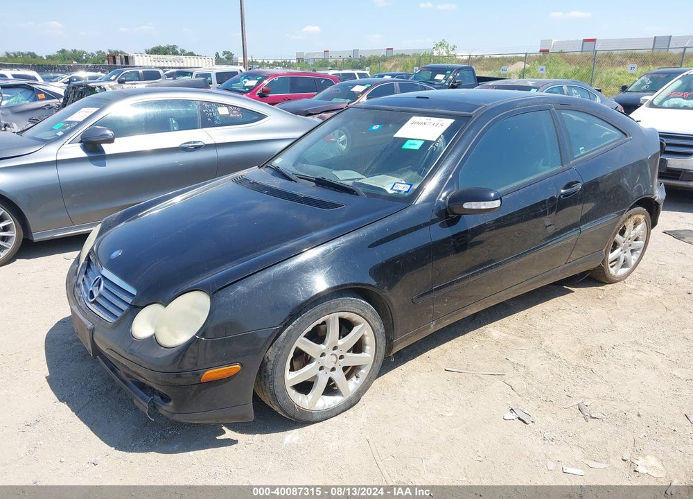 2004 MERCEDES-BENZ C 230 KOMPRESSOR SPORT VIN: WDBRN40J54A567926