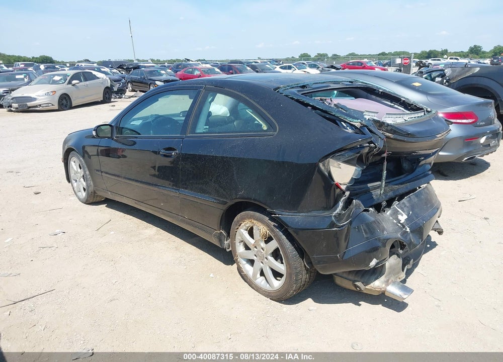 2004 MERCEDES-BENZ C 230 KOMPRESSOR SPORT VIN: WDBRN40J54A567926