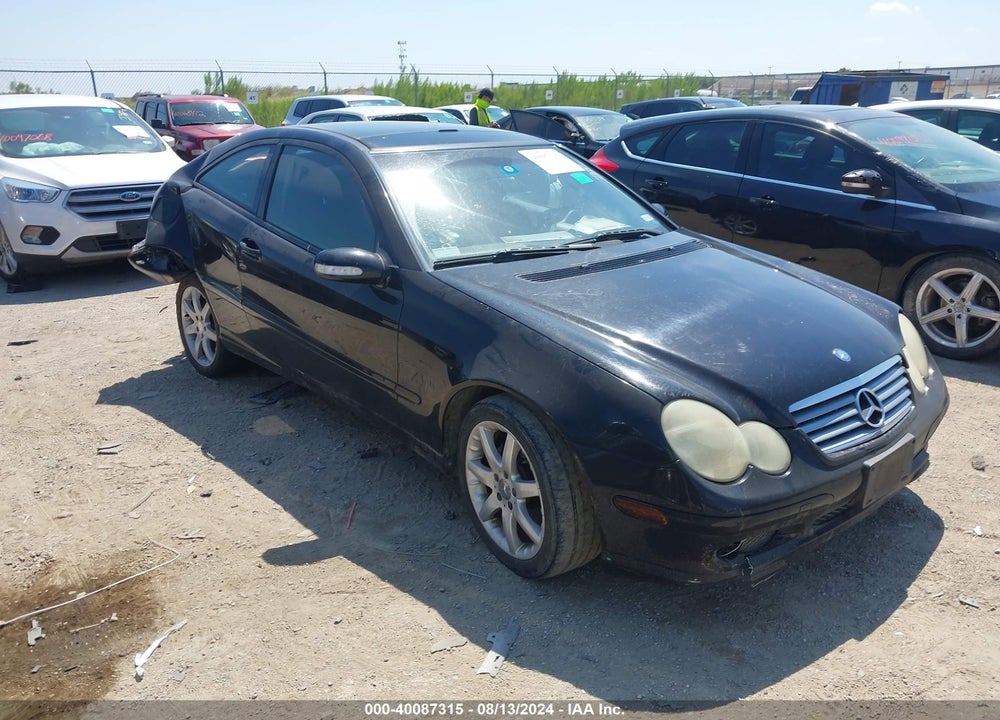 2004 MERCEDES-BENZ C 230 KOMPRESSOR SPORT VIN: WDBRN40J54A567926