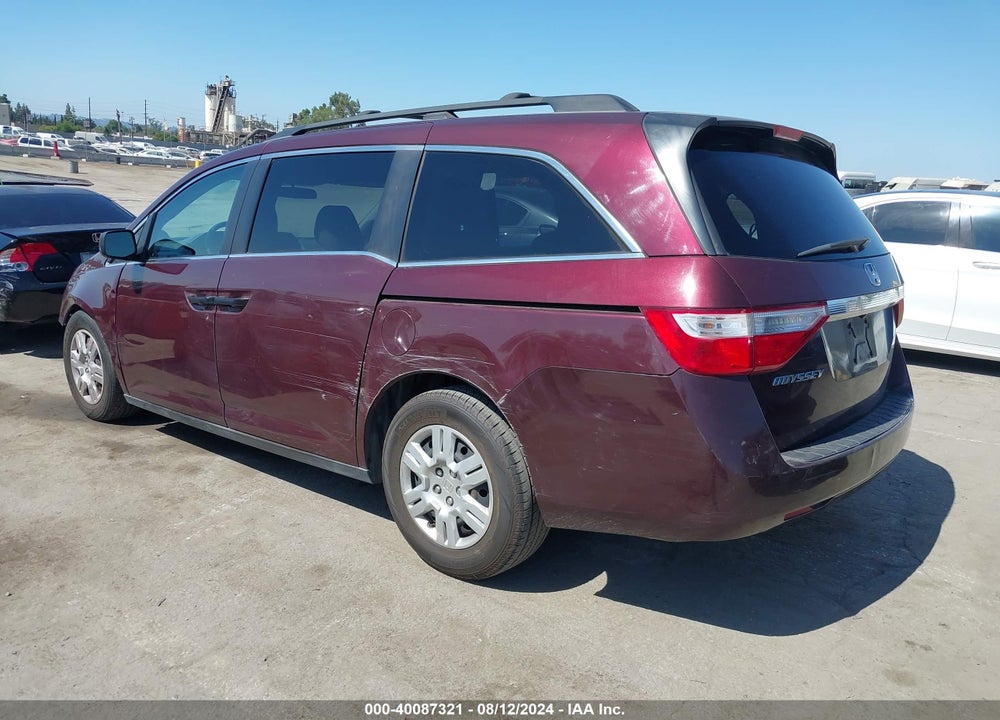2013 HONDA ODYSSEY LX VIN: 5FNRL5H27DB058390