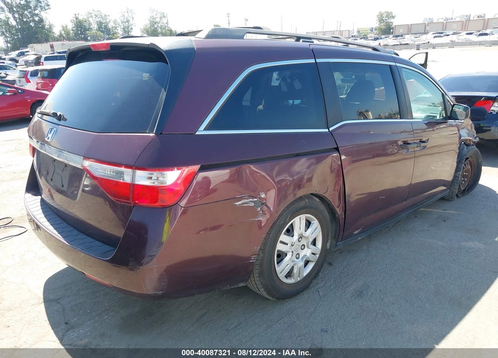 2013 HONDA ODYSSEY LX VIN: 5FNRL5H27DB058390