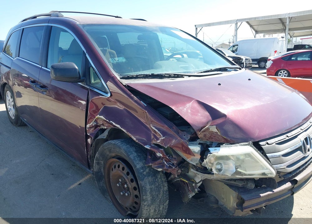 2013 HONDA ODYSSEY LX VIN: 5FNRL5H27DB058390
