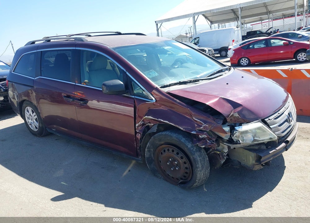 2013 HONDA ODYSSEY LX VIN: 5FNRL5H27DB058390