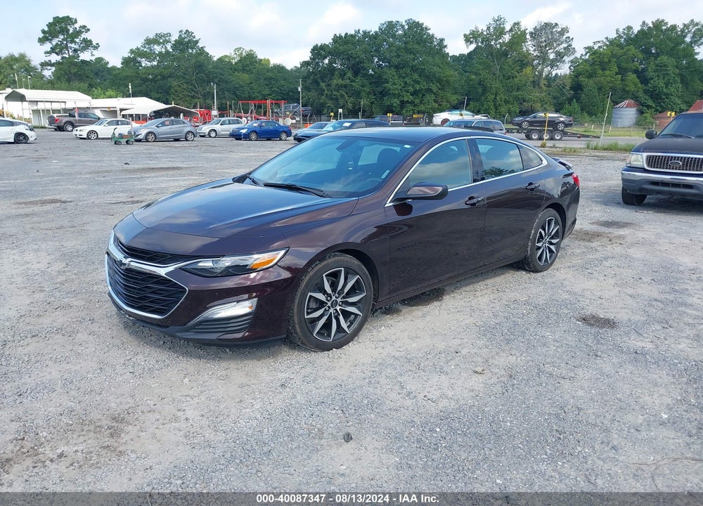 2020 CHEVROLET MALIBU FWD RS VIN: 1G1ZG5ST4LF125293