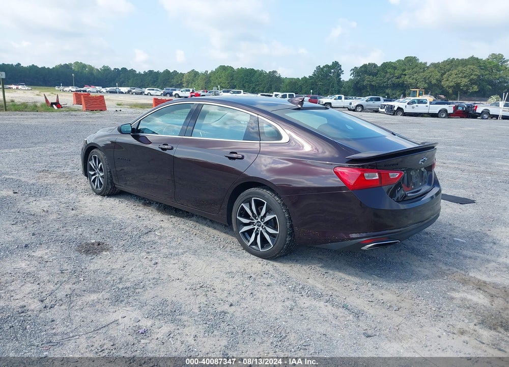 2020 CHEVROLET MALIBU FWD RS VIN: 1G1ZG5ST4LF125293