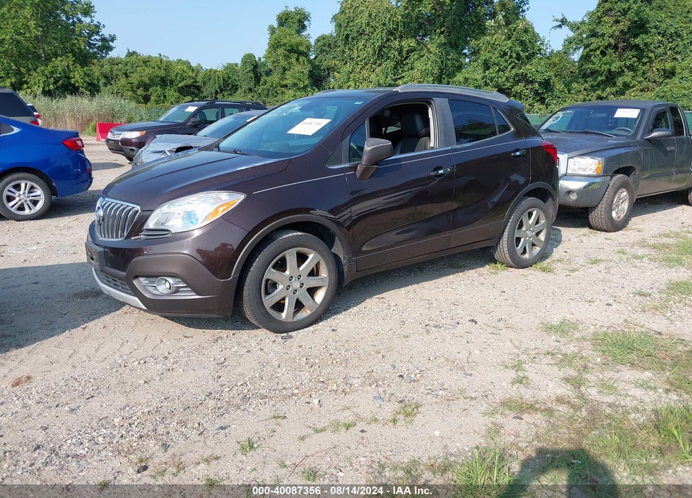 2013 BUICK ENCORE CONVENIENCE VIN: KL4CJBSB1DB196653