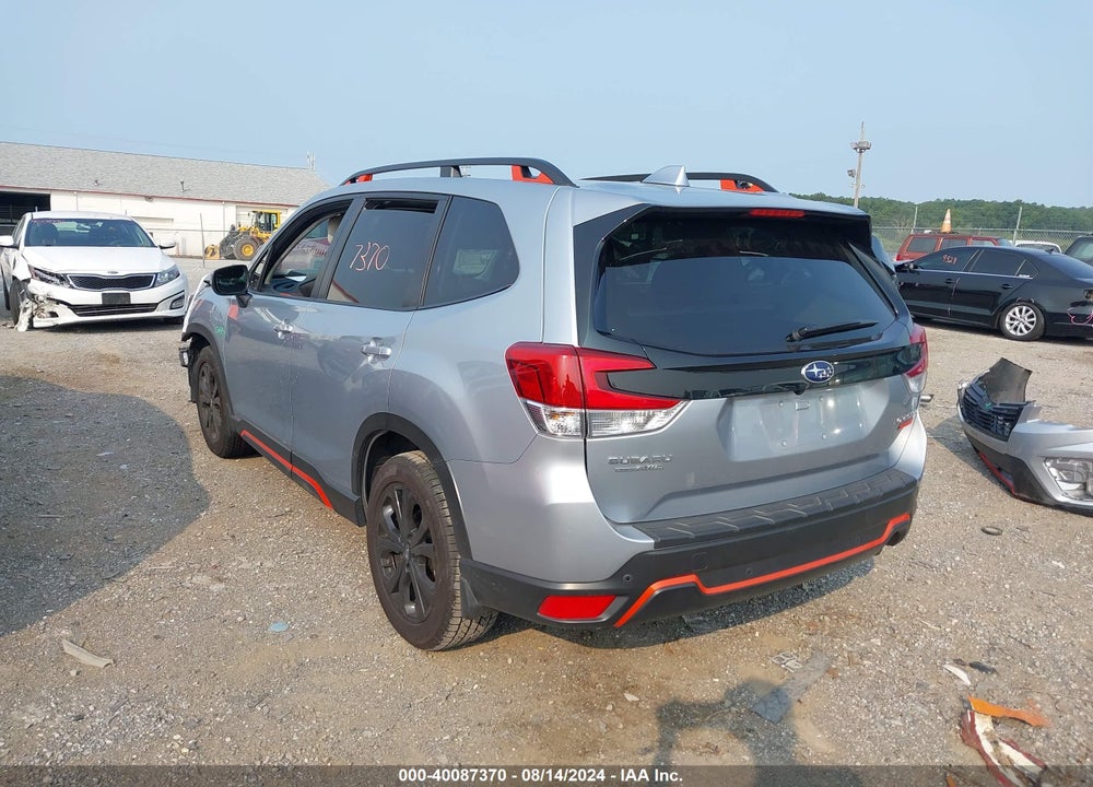 2020 SUBARU FORESTER SPORT VIN: JF2SKARC7LH437829