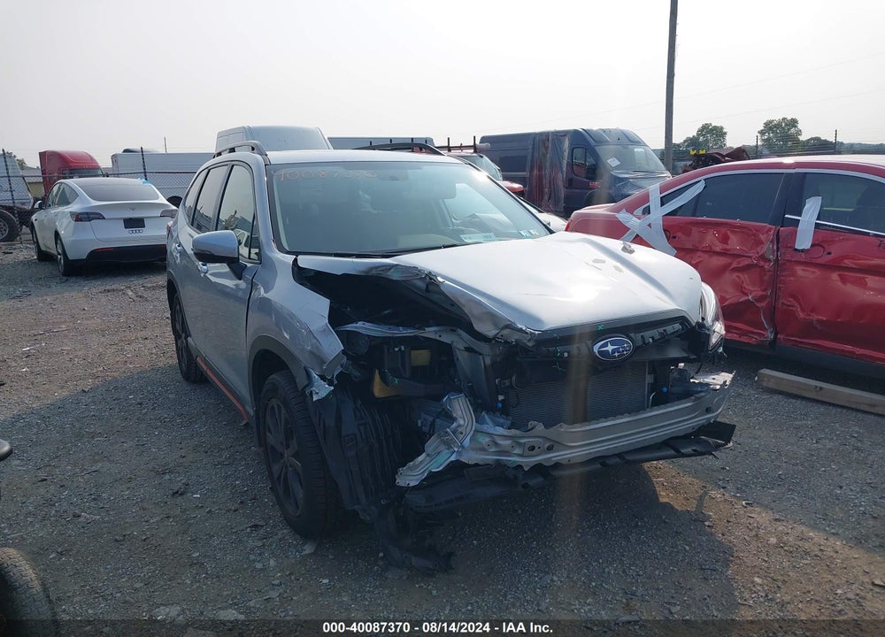 2020 SUBARU FORESTER SPORT VIN: JF2SKARC7LH437829