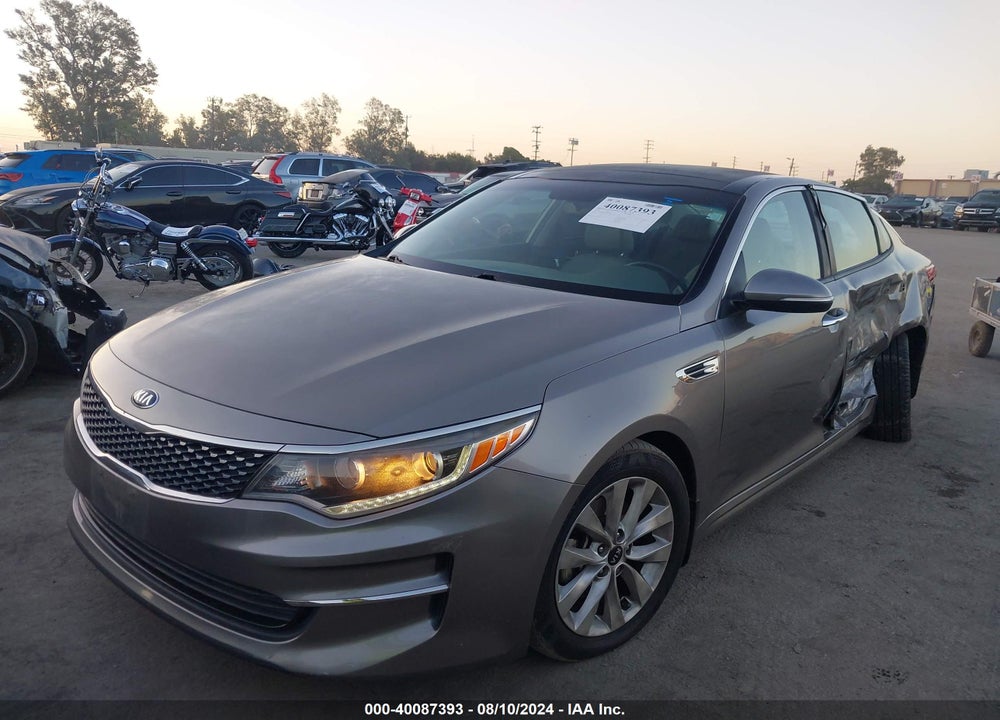 2016 KIA OPTIMA EX VIN: 5XXGU4L3XGG006946