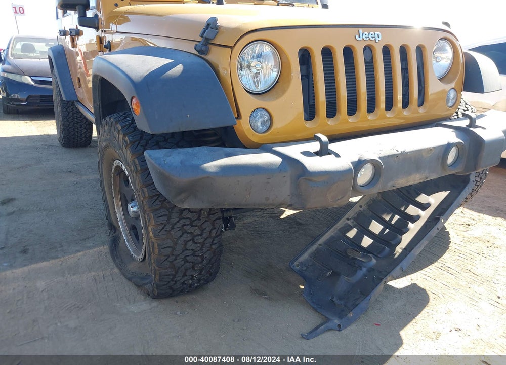 2014 JEEP WRANGLER UNLIMITED SPORT VIN: 1C4BJWDG3EL292071