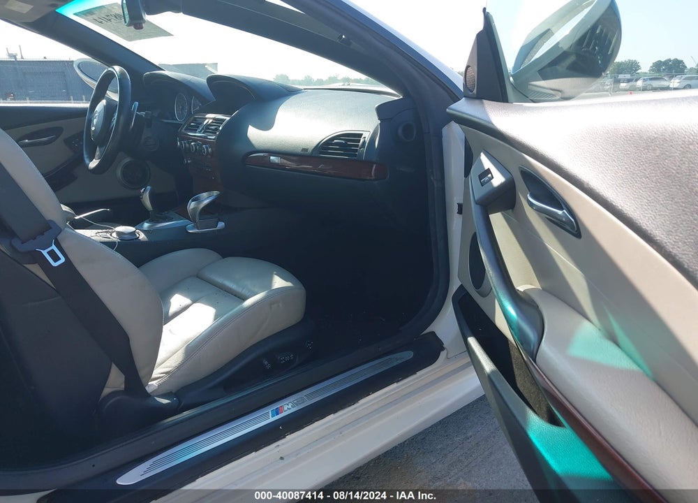 2008 BMW M6 VIN: WBSEK93578CY79995