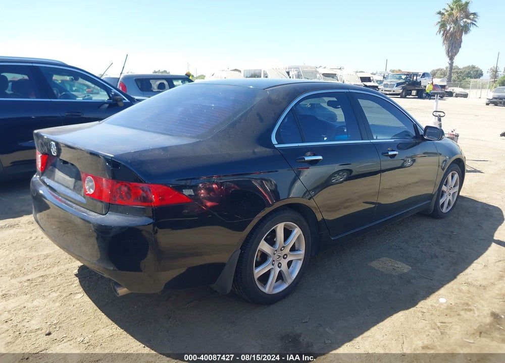 2004 ACURA TSX VIN: JH4CL96904C001800