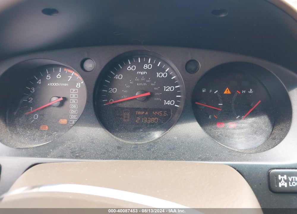 2003 ACURA MDX VIN: 2HNYD182X3H512894