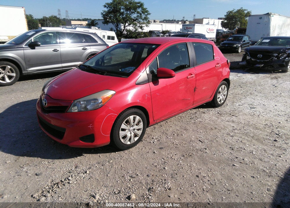 2013 TOYOTA YARIS LE VIN: JTDKTUD39DD567558