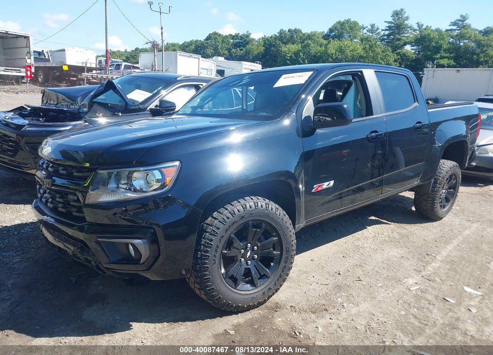 2021 CHEVROLET COLORADO 4WD SHORT BOX Z71 VIN: 1GCGTDEN2M1204929
