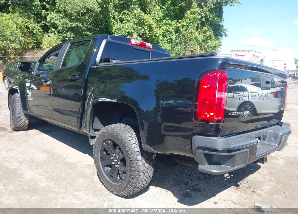 2021 CHEVROLET COLORADO 4WD SHORT BOX Z71 VIN: 1GCGTDEN2M1204929