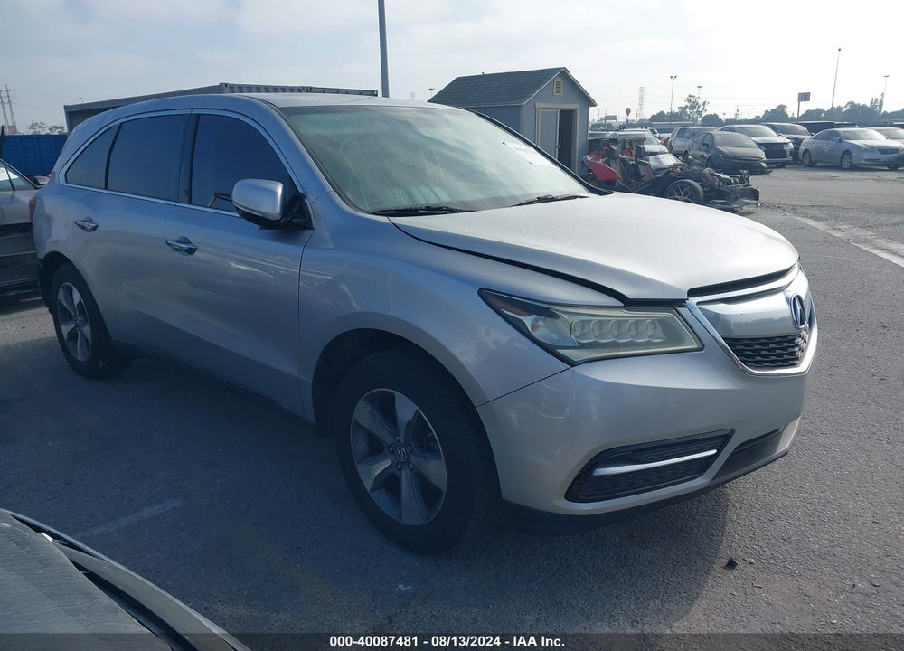 2015 ACURA MDX VIN: 5FRYD3H21FB011712