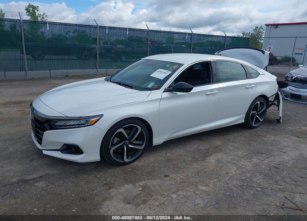 2021 HONDA ACCORD SPORT VIN: 1HGCV1F33MA094060