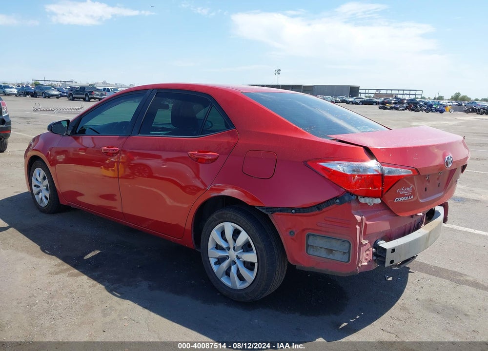 2015 TOYOTA COROLLA LE VIN: 5YFBURHE8FP303897