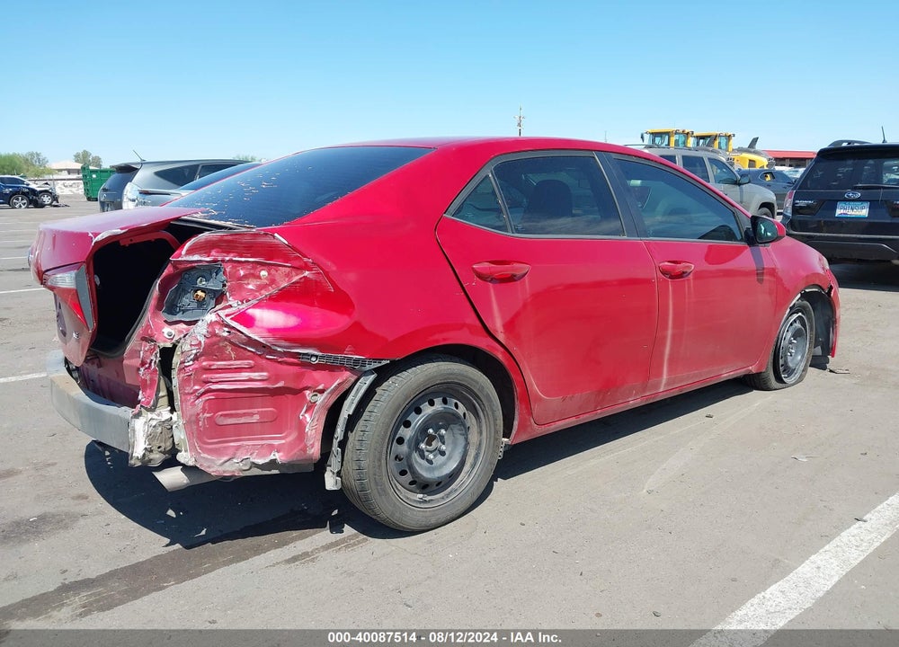 2015 TOYOTA COROLLA LE VIN: 5YFBURHE8FP303897