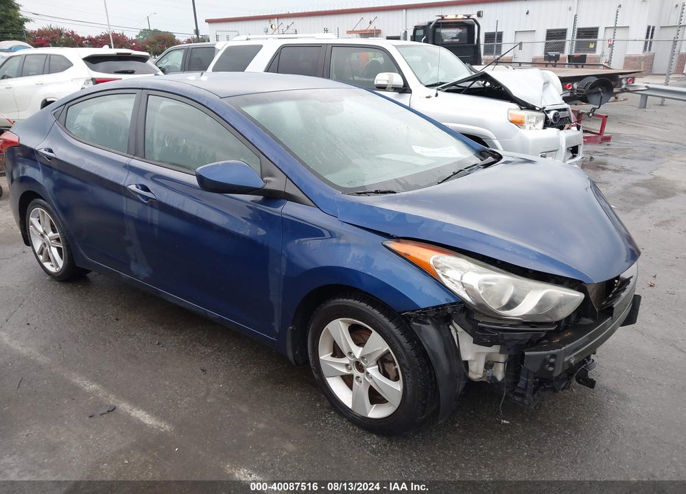 2013 HYUNDAI ELANTRA GLS VIN: KMHDH4AE6DU507586