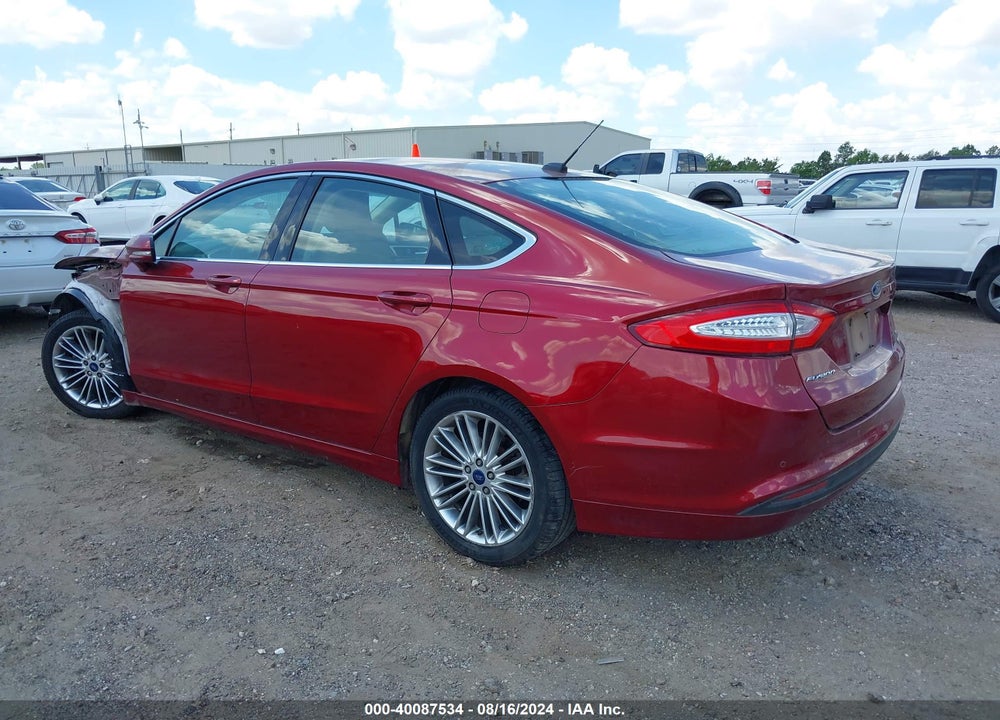 2015 FORD FUSION SE VIN: 1FA6P0HDXF5114019